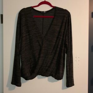 Super soft v neck thin sweater